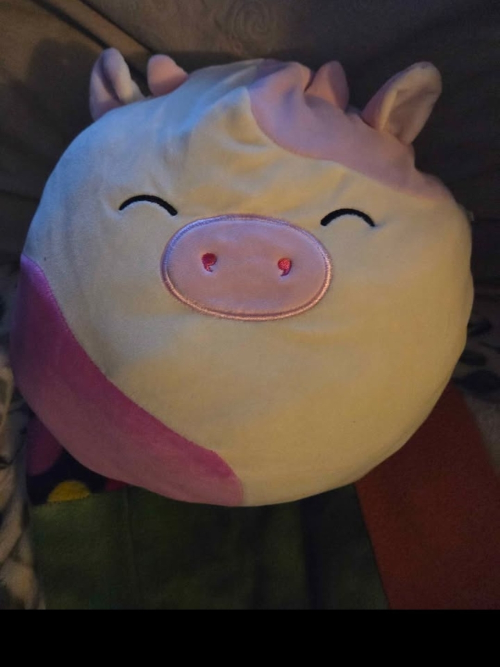 Squishmallows Pink and Cream Pig Plush